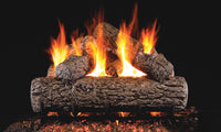16" Golden Oak Vented Gas Log Set | Real Fyre