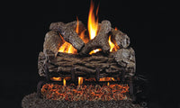 16" Golden Oak Vented Gas Log Set | Real Fyre