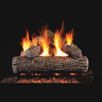 16" Golden Oak Vented Gas Log Set | Real Fyre