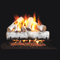 30" White Birch ANSI Vented Gas Log Set | Real Fyre