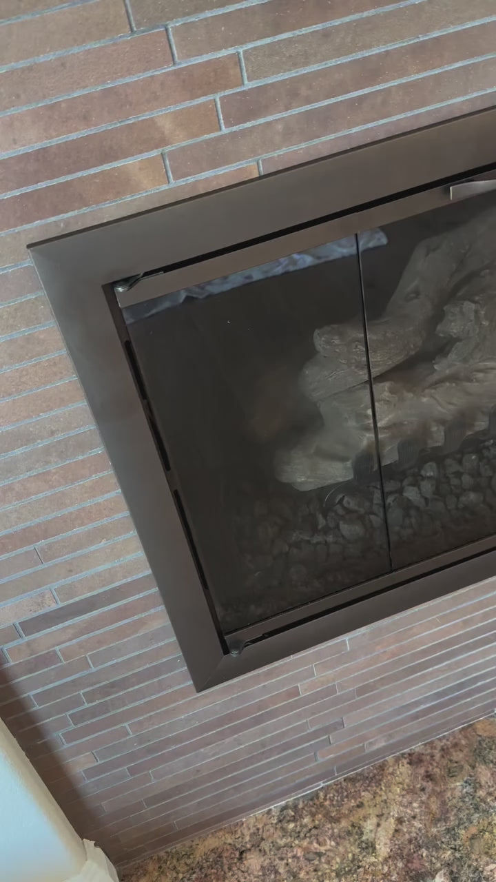 Brookfield - Masonry & Prefab Fireplace Glass Doors