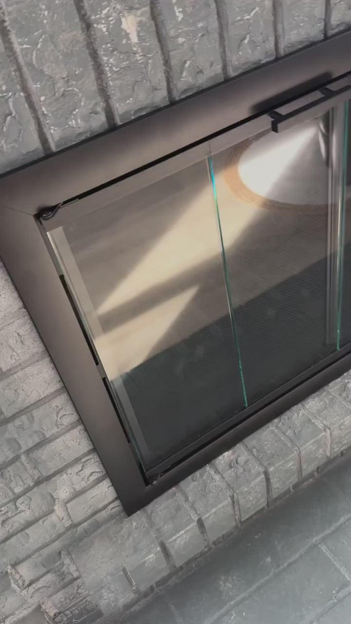 Brookfield - Masonry & Prefab Fireplace Glass Doors