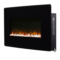 Winslow Linear 36" Electric Fireplace - Glass pebbles - Model SWM3520