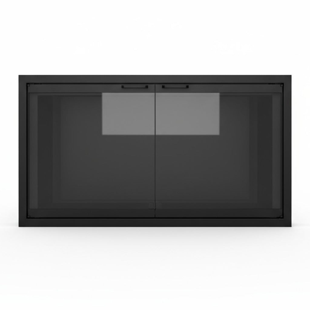 Rainbow Fireplace Glass Doors | Custom Prefab Fit