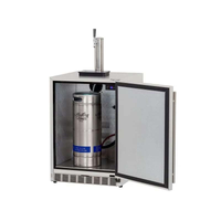 Summerset 24" Deluxe Outdoor Rated Kegerator (No Tap) - 6.6 cu. ft.