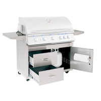 Summerset Sizzler 40-Inch Deluxe Freestanding Grill Cart