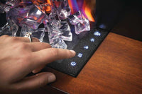 Stylus™ Steinfeld Wall Hanging Electric Fireplace - Model NEFP32-5320BW - ExceptionalFire