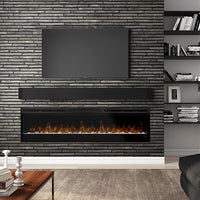 Prism Linear 74" Electric Fireplace - Acrylic Ice - Model BLF7451