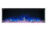 Trivista™ Primis 50 Three-sided Built-in Electric Fireplace - Model NEFB50H-3SV - ExceptionalFire