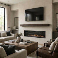 Smokehouse Non-Combustible Concrete Mantel Shelf Roasted Chestnut Finish