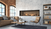 Heat & Glo Primo II 60 Direct Vent Linear Gas Fireplace | Model PRIMO-II-60