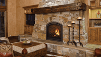 Heat & Glo Cerona 42 Direct Vent Gas Fireplace | Model CERONA-42-IFT