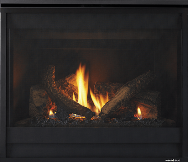 Heat & Glo SlimLine 7X 36" Direct Vent Gas Fireplace (Liquid Propane, Stratford Interior) | Model SL-7XLP-IFT-S
