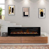 Sierra Linear 72" Electric Fireplace - Model SIL72