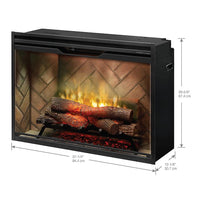 Revillusion Built-in 36" Electric Firebox - Model RBF36P-FG