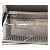 Alfresco ALXE 36-Inch Built-In Natural Gas Grill With Rotisserie in Signal White Matte - ExceptionalFire