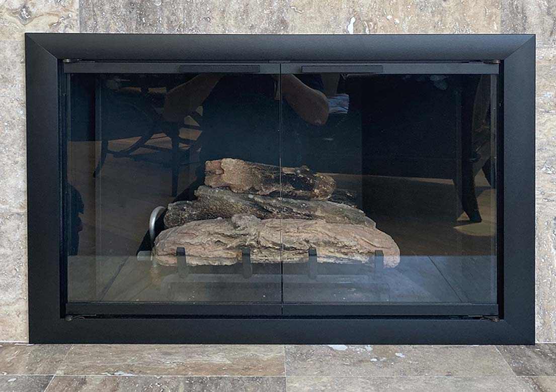 Brookfield - Masonry & Prefab Fireplace Glass Doors - ExceptionalFire