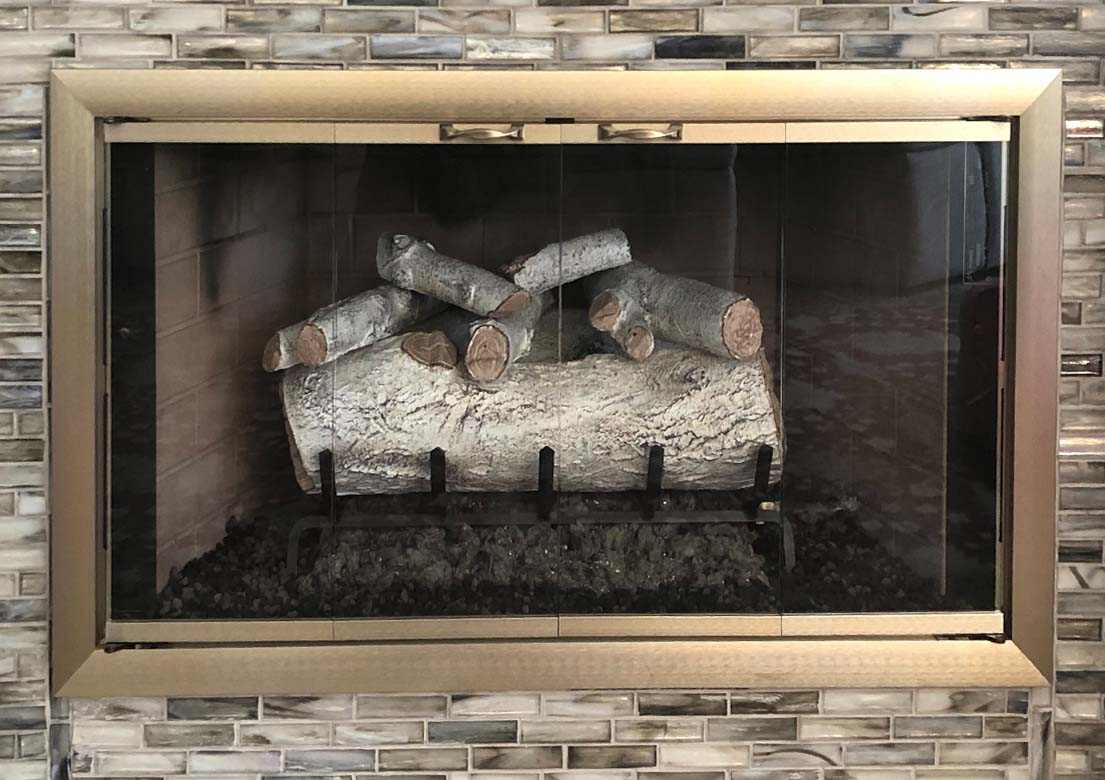 Brookfield - Masonry & Prefab Fireplace Glass Doors - ExceptionalFire