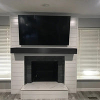 Custom Steel Mantel: Non-Combustible, Made-to-Order, Magnetic Add-ons by Design Specialties - ExceptionalFire