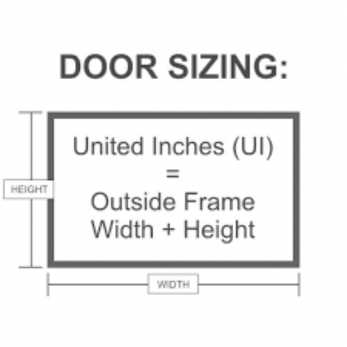 Stiletto - Masonry & Prefab Fireplace Glass Doors - Customer's Product with price 1065.00