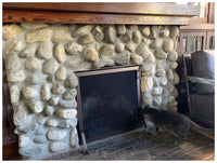 Free Standing Fireplace Screen Handmade to Fit Your Fireplace - Carolina - ExceptionalFire