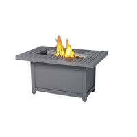 Napoleon Hamptons Grey Gas Fire Table, Rectangular HAMP1-GY - ExceptionalFire