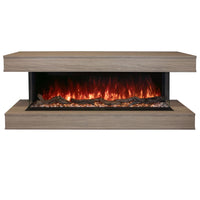Modern Flames Landscape Pro Multi 80-Inch Three-Sided Electric Fireplace - Model LPM-8016-WMC - ExceptionalFire