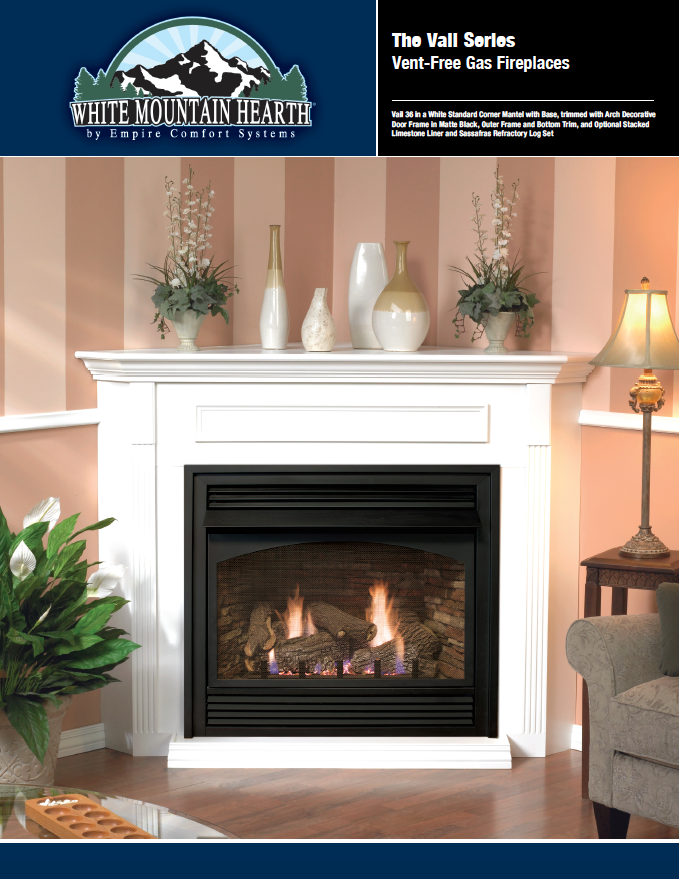 Empire Vail vent-free fireplaces series