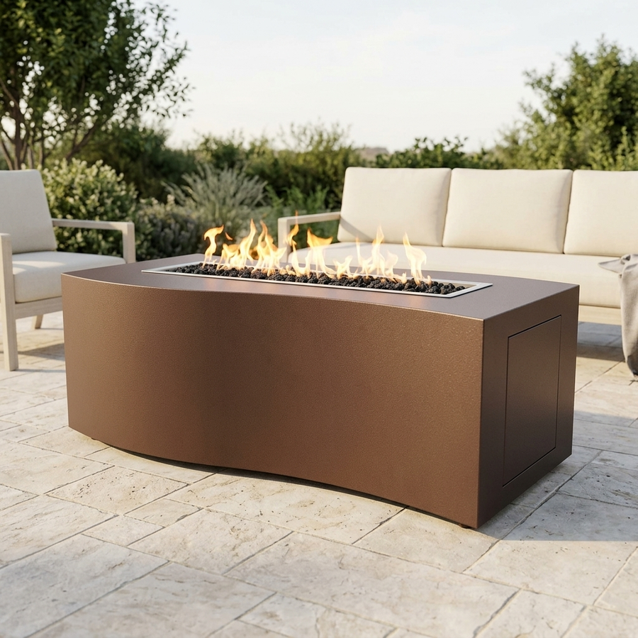 The Outdoor Plus 72" Billow Fire Pit — Powder Coat