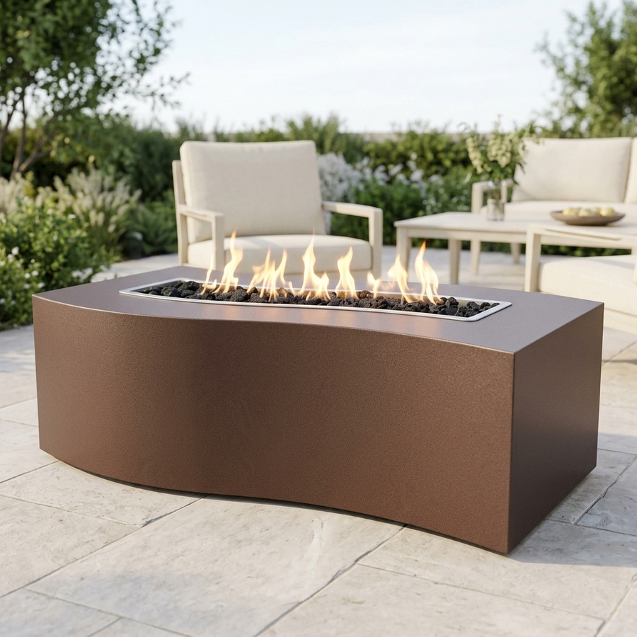 The Outdoor Plus 60" Billow Fire Pit — Powder Coat