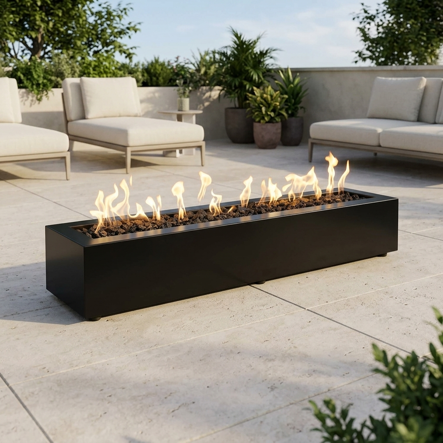The Outdoor Plus Eaves Fire Pit