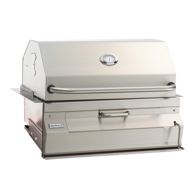 Fire Magic 30-Inch Built-In Charcoal Grill — manufacturer view 1