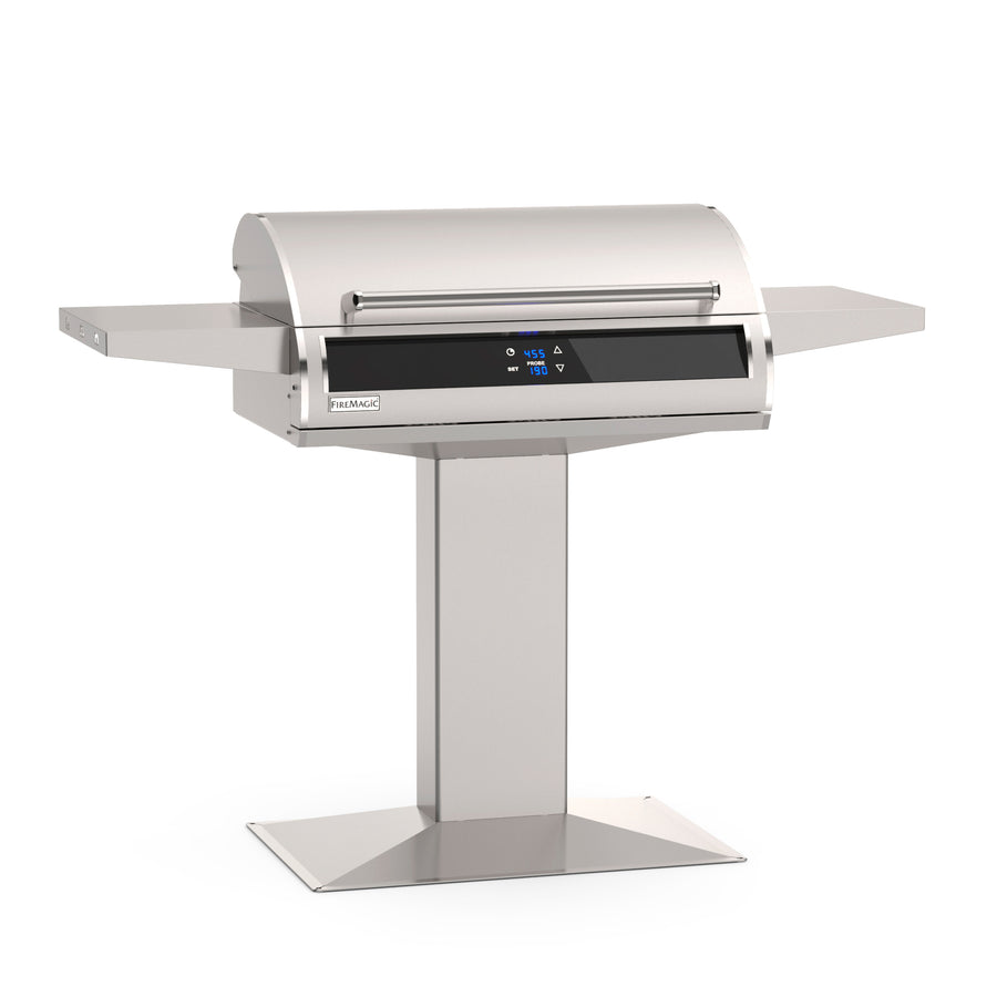 Fire Magic EL500s Patio Post Electric Grill — Single-Zone Digital Control