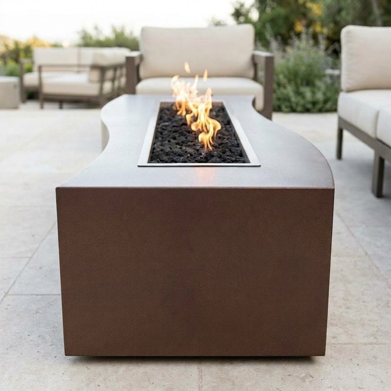The Outdoor Plus 60" Billow Fire Pit — Powder Coat — alternate view