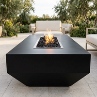 The Outdoor Plus 48" Moderno Fire Pit — Powder Coat — alternate view