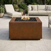 The Outdoor Plus 42" Forma Fire Pit — Corten Steel — alternate view