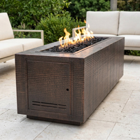 The Outdoor Plus 72" Pismo Fire Pit — Hammered Copper — alternate view