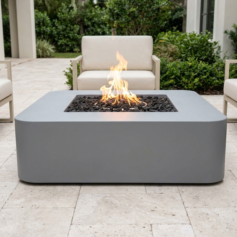 The Outdoor Plus 60" Bayside Fire Pit — Powder Coat — alternate view