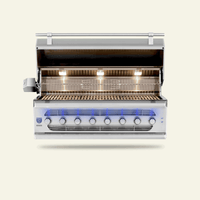 American Made Grills Muscle 54-Inch Built-In Hybrid Grill — manufacturer view 2
