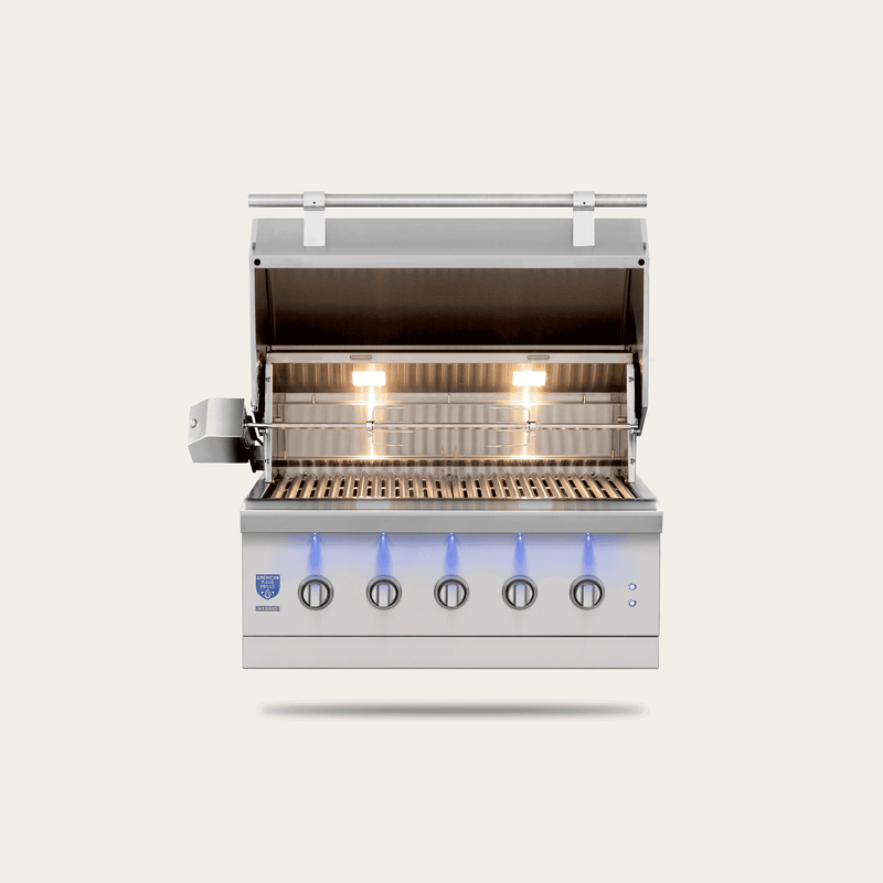 American Made Grills Encore 36-Inch Built-In Hybrid Grill — manufacturer view 2