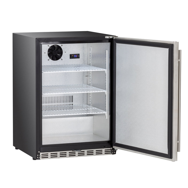 Summerset 24" 5.3 Cu. Ft. Outdoor Rated Refrigerator - Right Hinge
