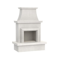American Fyre Designs Contractor's Model with Moulding Outdoor Gas Fireplace