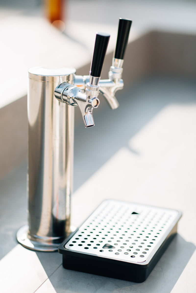 Summerset 24" 6.6 Cu. Ft. Deluxe Outdoor-Rated Double Tap Kegerator