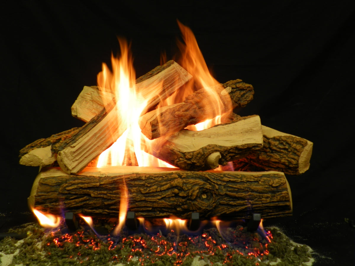 Country Split See-Through Vented Gas Log Set - Formation Creation