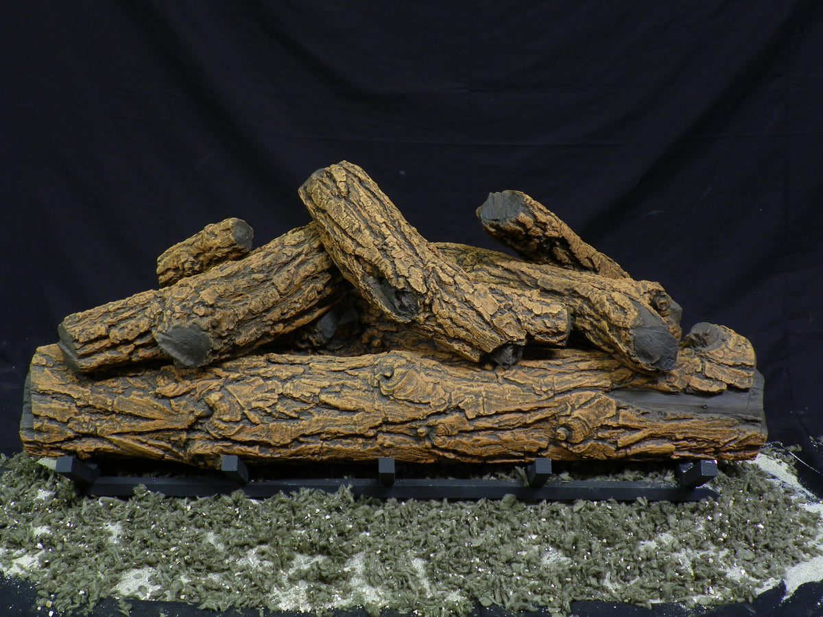 Country Oak Vented Gas Log Set - Formation Creation
