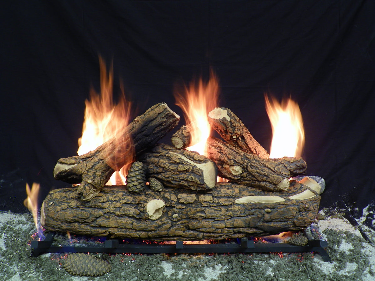 Country Oak Deluxe Vented Gas Logs Only - Formation Creation