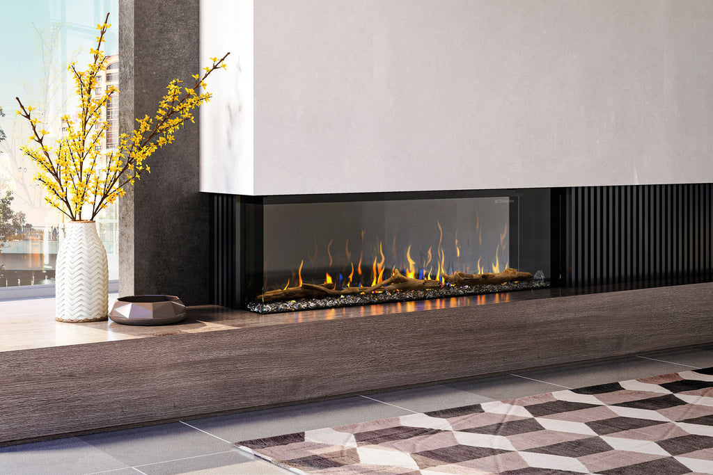 Dimplex IgniteXL Bold 60" Smart Linear Multi-Side View Built-In Electric Fireplace - Model XLF6017-XD