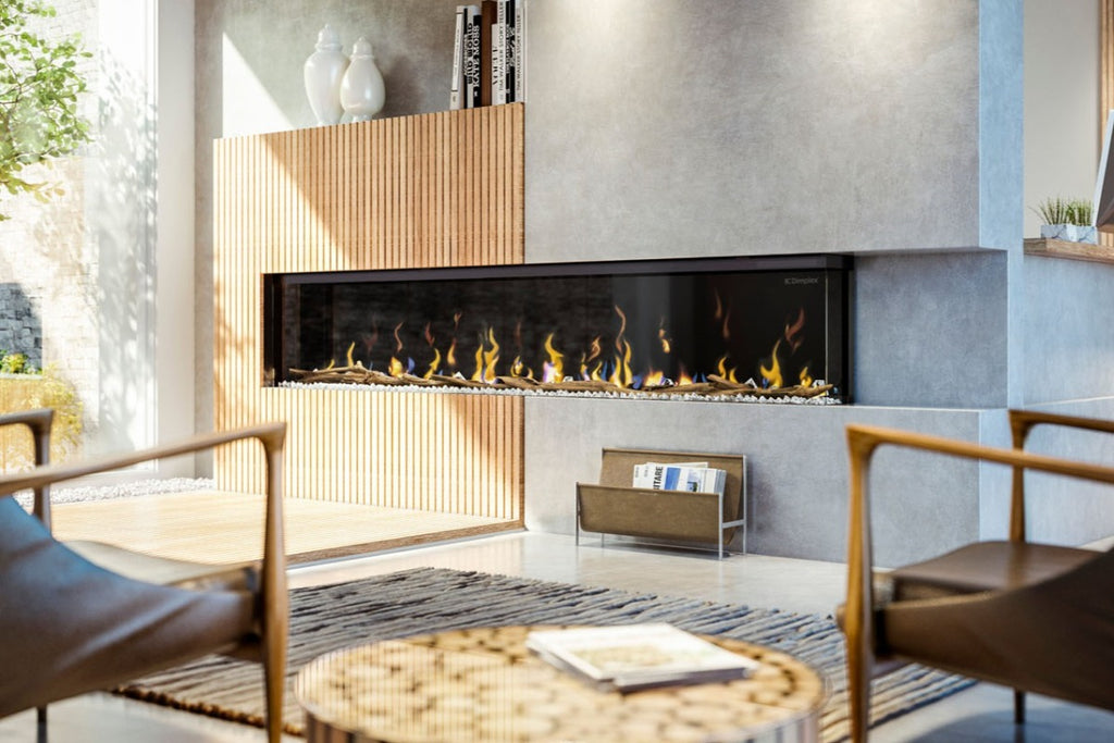 Dimplex IgniteXL Bold 100" Smart Linear Multi-Side View Built-In Electric Fireplace - Model XLF10017-XD
