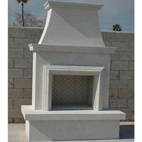 American Fyre Designs Contractor's Model Vent-Free Outdoor Fireplace with Moulding