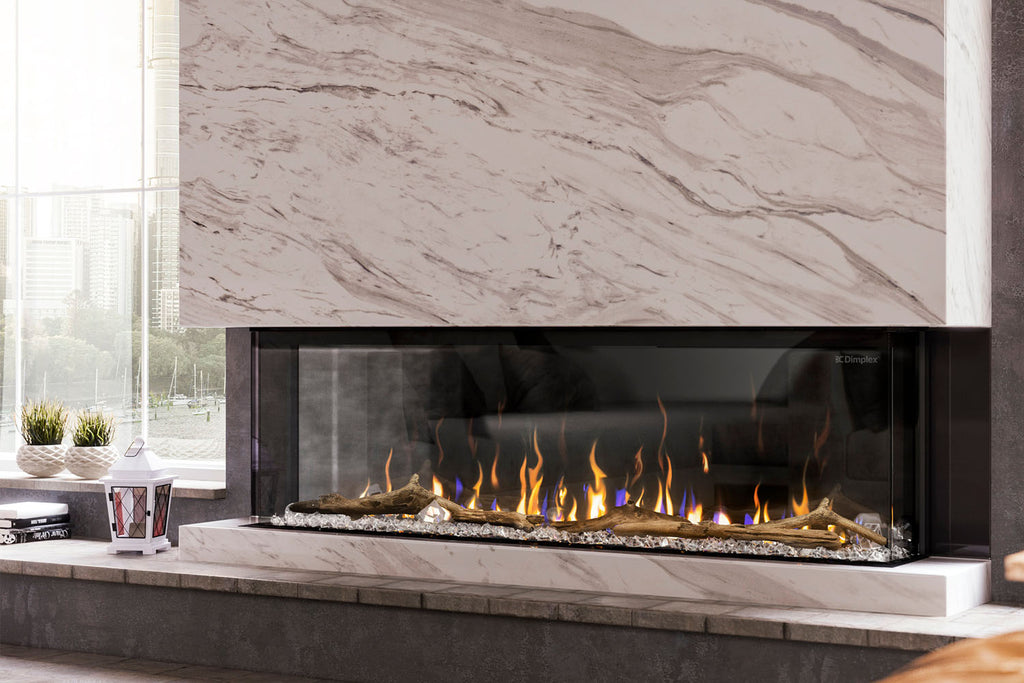 Dimplex IgniteXL Bold 60" Smart Linear Multi-Side View Built-In Electric Fireplace - Model XLF6017-XD